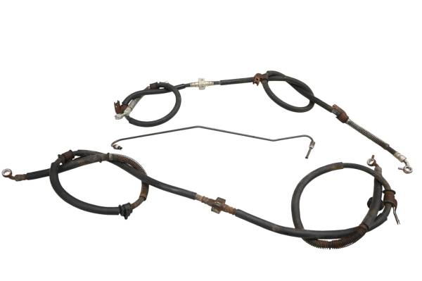 Yamaha - 16 Yamaha Wolverine 700 Front & Rear Brake Lines YXE700W