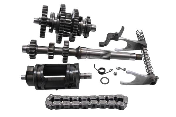 Yamaha - 01 Yamaha Kodiak 400 4x4 Transmission Shift Forks & Drum YFM400F