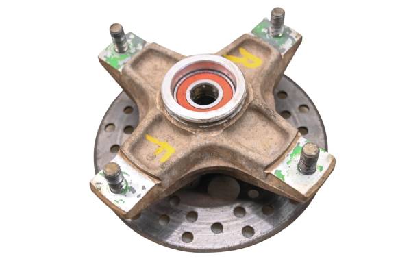 Kawasaki - 01 Kawasaki Mojave 250 2x4 Front Wheel Hub & Rotor Left Right KSF250