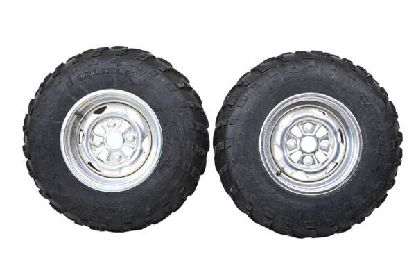 Honda - 03 Honda Rincon 650 4x4 Front Wheels Rims & Tires 25X8-12 4/110