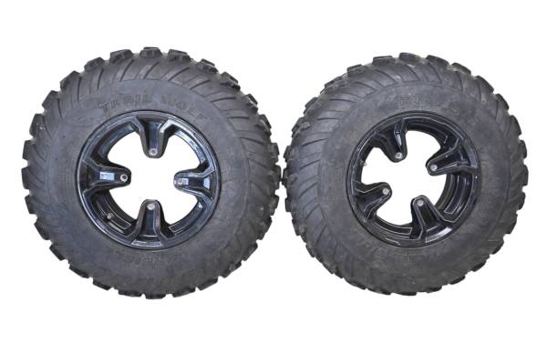 Can-Am - 21 Can-Am Outlander 570 4x4 Front Wheels Rims & Tires 205/80-12 4/134