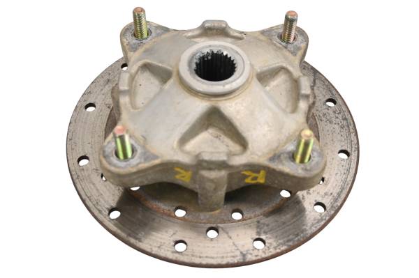 Polaris - 12 Polaris Sportsman 500 HO 4x4 Rear Wheel Hub & Rotor Right
