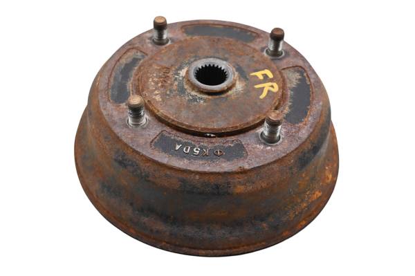 Kawasaki - 18 Kawasaki Mule 4000 2x4 Front Right Brake Drum Assembly KAF620