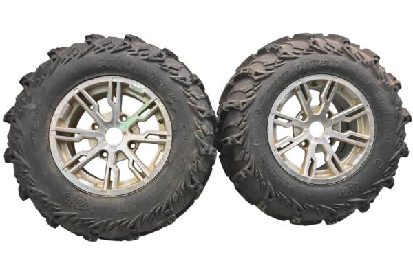Can-Am - 13 Can-Am Commander 1000 XT Rear Wheels Rims & Tires 28X11-14 4/137