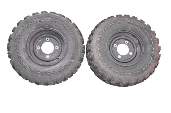 Kawasaki - 19 Kawasaki Mule Pro-DX EPS Rear Wheels Rims & Tires 26X11R12 4/156 KAF1000E
