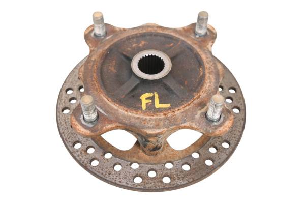 Kawasaki - 19 Kawasaki Mule Pro-DX EPS Front Wheel Hub & Rotor Left Or Right KAF1000E