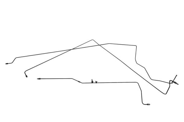 Kawasaki - 19 Kawasaki Mule Pro-DXT Brake Lines KAF1000A