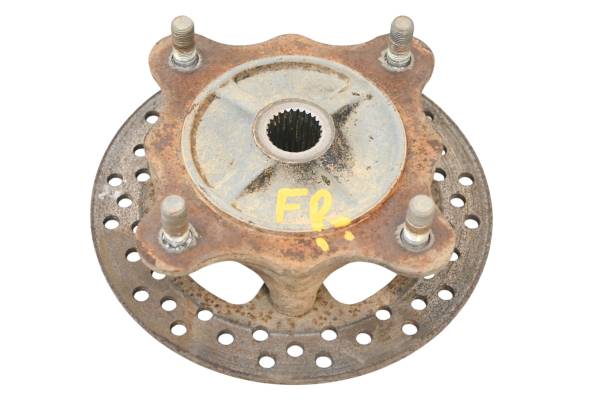 Kawasaki - 21 Kawasaki Mule Pro-DXT Front Wheel Hub & Rotor Left Or Right KAF1000