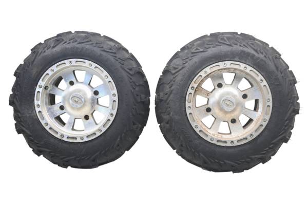 Polaris - 07 Polaris Hawkeye 300 4x4 Rear Wheels Rims & Tires 23X10-12 4/156