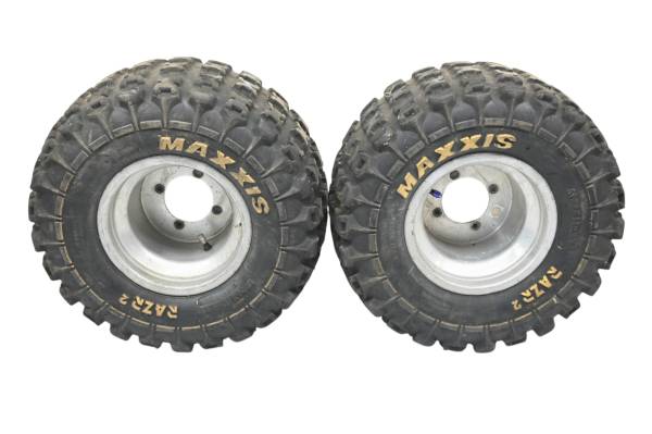 Polaris - 06 Polaris Predator 500 2x4 Rear Wheels Rims & Tires 20X11-9 4/110