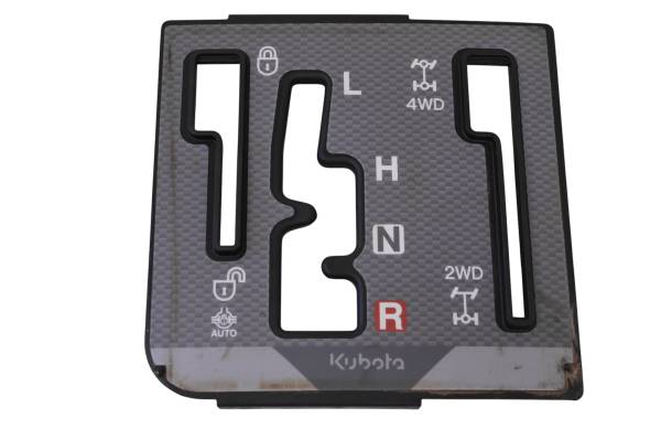 Kubota - 23 Kubota RTV520 Gear Shift Lever Cover