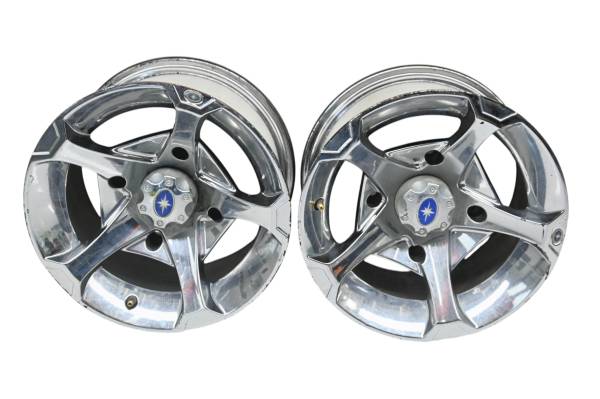 Polaris - 11 Polaris Sportsman 850 XP 4x4 Rear Wheels Rims 14X8 4/156