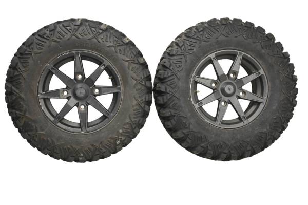 Polaris - 23 Polaris General XP4 1000 Ultimate Rear Wheel Rims & Tires 15X7 4/156