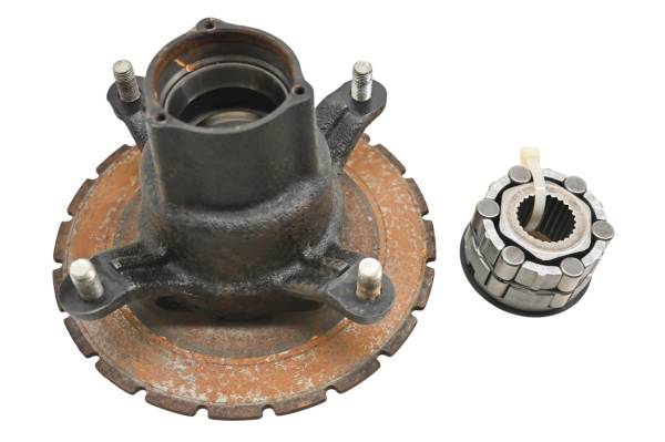 Polaris - 99 Polaris Scrambler 500 4x4 Front Wheel Hub & Rotor Left Or Right