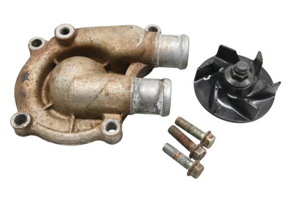 Polaris - 99 Polaris Scrambler 500 4x4 Water Pump Cover & Impeller