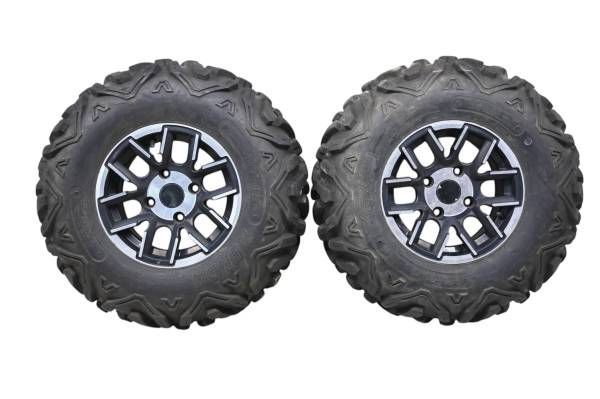 23 Bighorn Explorer 450 VXL-T Rear Wheels Rims & Tires 25X10-12 4/110