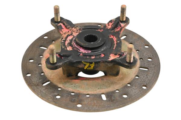 Polaris - 23 Polaris Pro-XD Mid-Size Crew Front Wheel Hub & Rotor Left Or Right