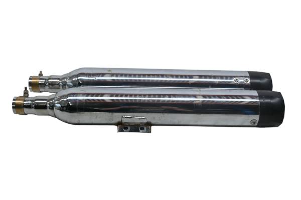 20 Harley-Davidson FXBB Street Bob Muffler Exhaust Pipes With Tab Performance 3.5" Tips