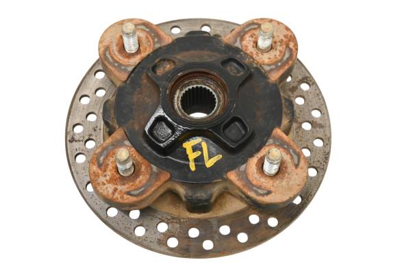 Polaris - 21 Polaris Pro XD 4000D Front Wheel Hubs & Rotors Left & Right
