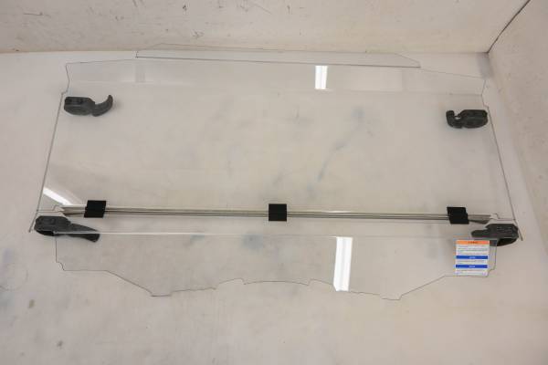 Yamaha - 17 Yamaha Wolverine R-Spec EPS Folding Windshield YXE700