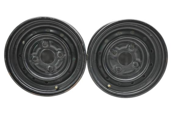 Yamaha - 17 Yamaha Wolverine R-Spec EPS Front Wheels Rims 4/110 12X6 YXE700