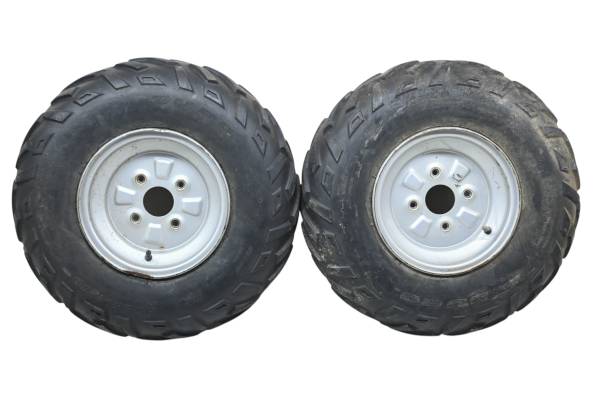 Bombardier - 03 Can-Am Rally 175 200 2x4 Front Wheels Rims & Tires 22X7-10 4/110 Bombardier