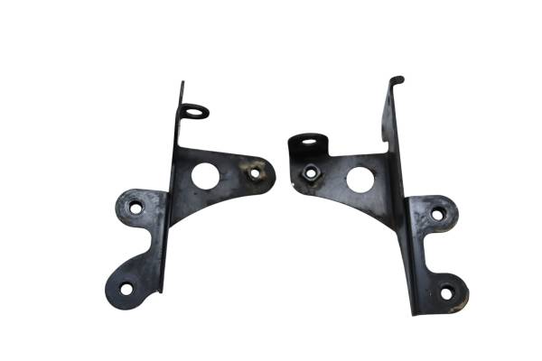 Honda - 06 Honda Rancher 400 AT 4x4 Oil Cooler Mounting Brackets Left & Right TRX400FGA