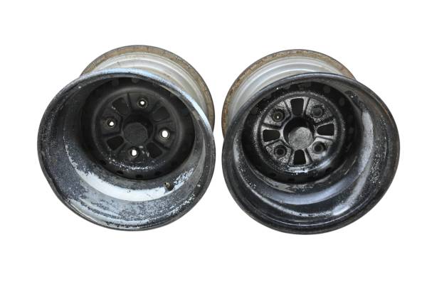 Honda - 06 Honda Rancher 400 AT 4x4 Rear Wheels Rims 12X8 4/110 TRX400FGA