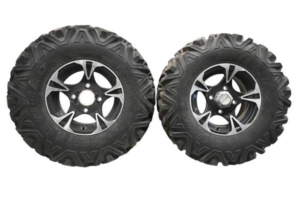 Arctic Cat - 13 Arctic Cat 500 XT 4x4 Front Wheels Rims & Tires 26X9-12 4/115