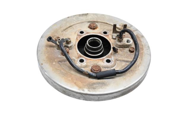 Honda - 01 Honda Rancher 350 4x4 Front Left Brake Drum Assembly TRX350FM
