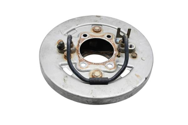 Honda - 02 Honda Rancher 350 4x4 Front Left Brake Drum & Mounting Plate TRX350FM