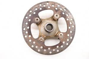 Kawasaki - 06 Kawasaki Prairie 700 4x4 Front Wheel Hub & Rotor Left Right KVF700D - Image 3