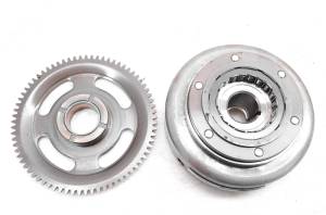 Kawasaki - 04 Kawasaki KFX700 2x4 Flywheel Starter Clutch Bearing & Gear V-Force - Image 3