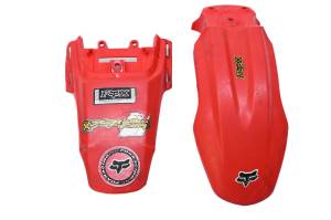 Honda - 05 Honda CRF50F Front & Rear Fenders - Image 2