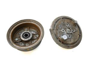 Kawasaki - 04 Kawasaki Bayou 250 2x4 Front Left Brake Drum KLF250 - Image 3