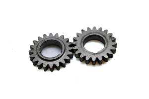 Suzuki - 02 Suzuki Vinson 500 4x4 Oil Pump & Water Pump Drive Gears LTA500F - Image 1