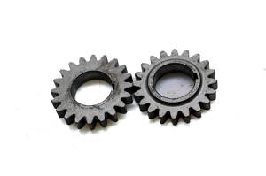 Suzuki - 02 Suzuki Vinson 500 4x4 Oil Pump & Water Pump Drive Gears LTA500F - Image 2