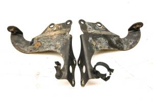 Honda - 02 Honda Rancher 350 4x4 Oil Cooler Brackets Mounts Left & Right TRX350FE - Image 1