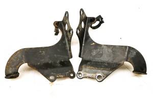 Honda - 02 Honda Rancher 350 4x4 Oil Cooler Brackets Mounts Left & Right TRX350FE - Image 2