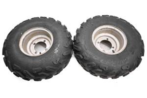 Polaris - 03 Polaris Sportsman 90 2x4 Front Wheels Rims & Tires 20X7-8 - Image 1