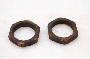 Honda - 84 Honda ATC200S Rear Axle Nuts - Image 1