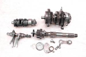 Yamaha - 93 Yamaha Badger 80 2x4 Transmission Shafts Gears Shift Forks & Drum YFM80E - Image 1