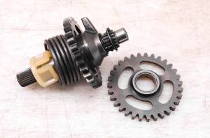 Kawasaki - 03 Kawasaki KX125 Kick Start Gear Spindle - Image 3