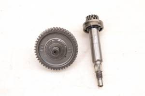 Polaris - 02 Polaris Sportsman 90 2x4 Transmission Bevel Gears Output Shaft - Image 2