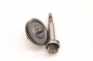 Polaris - 02 Polaris Sportsman 90 2x4 Transmission Bevel Gears Output Shaft - Image 3