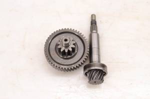 Polaris - 01 Polaris Scrambler 90 2x4 Transmission Bevel Gears Output Shaft - Image 3