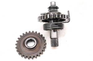 Kawasaki - 04 Kawasaki KX250F Kick Start Gear Spindle - Image 3