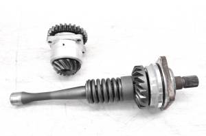 Kawasaki - 04 Kawasaki KFX700 2x4 Transmission Bevel Gears Output Shaft V-Force - Image 1