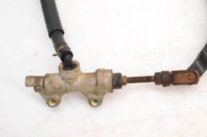 Can-Am - 02 Can-Am Quest XT 650 4x4 Rear Brake Master Cylinder & Pedal Bombardier - Image 2