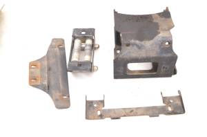 Polaris - 14 Polaris Sportsman 400 HO 4x4 Winch Support Brackets Mounts & Cable Roller - Image 2